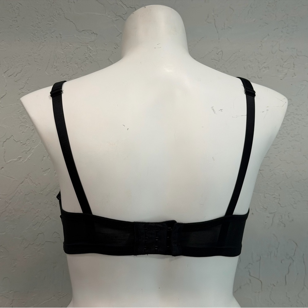 Adore Me Black and Tan Lace Bra - Picture 3 of 5